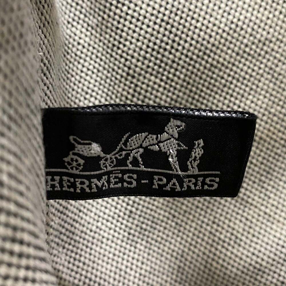 Hermes Fourre-Tout PM Canvas Tote Bag, Gray, Men's & Women's - Picture 5 of 10